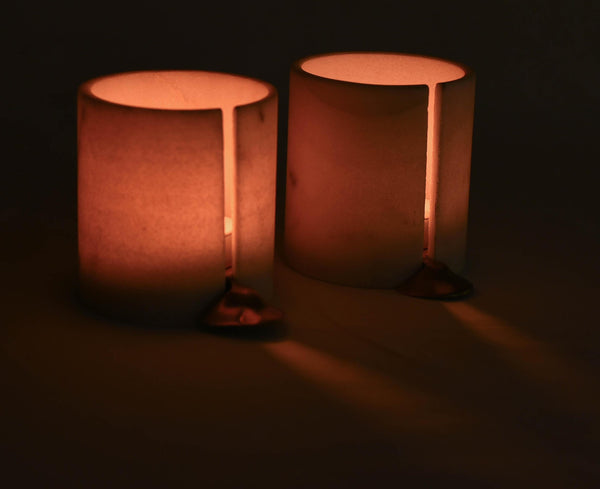 "Melting Wax" Tealight Candle Holder 1 BHK Interiors
