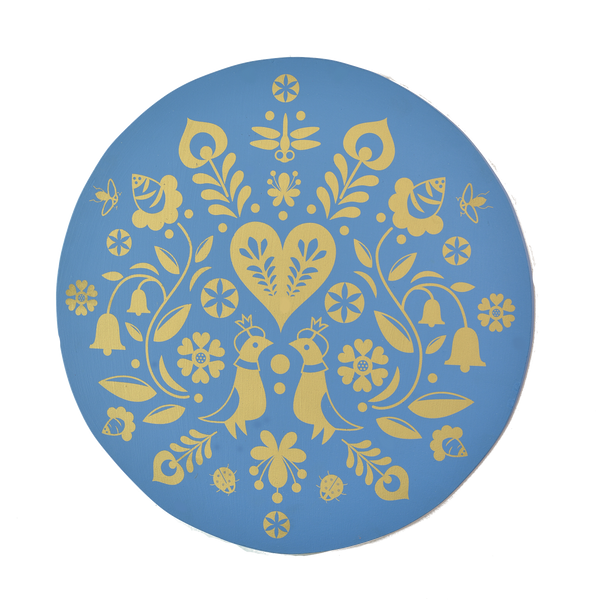 1 BHK x Studio Kohl Summertime Wall Hanging - Choose from 4 Colours 1 BHK Interiors