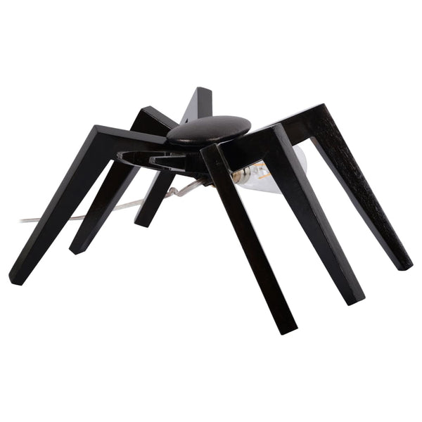 Spidey Sense Wooden Lamp with LED Filament Bulb 1 BHK Interiors