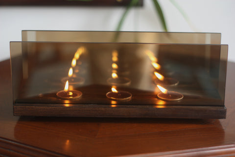 "So Many of Me" Mirror Finish Tealight Stand 1 BHK Interiors
