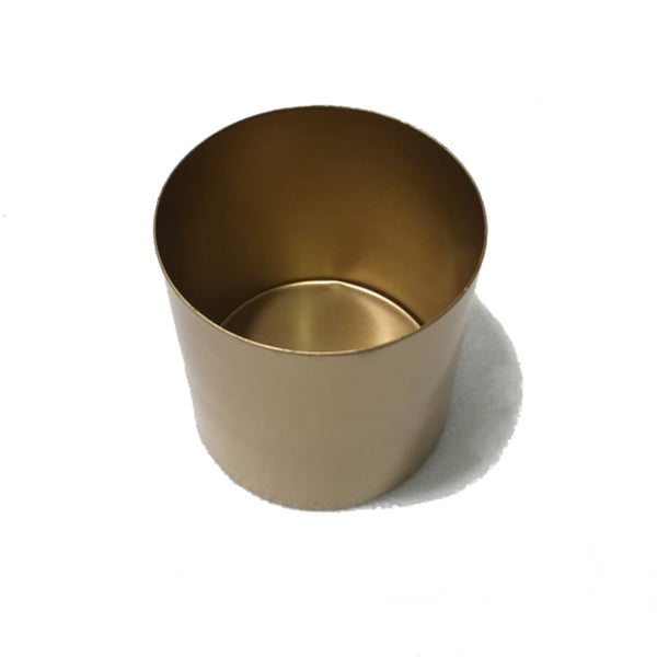 "Sunshine in a Pot" Table Top Planter with Detachable Pot in Gold 1 BHK Interiors