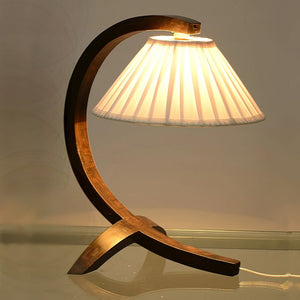 Curves Ahead Wooden Lamp - Lamp