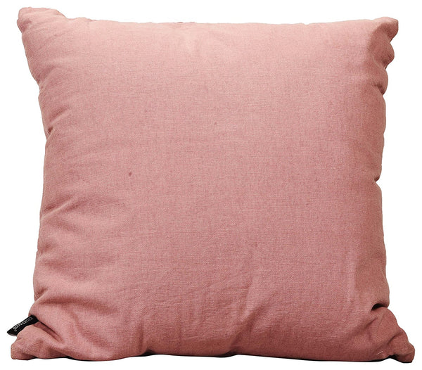 Distressed Star Print Cotton Cushion Cover in Pink 1 BHK Interiors