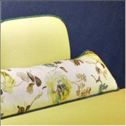 Ba-Na-Na Yellow Love Seat with Trim 1 BHK Interiors