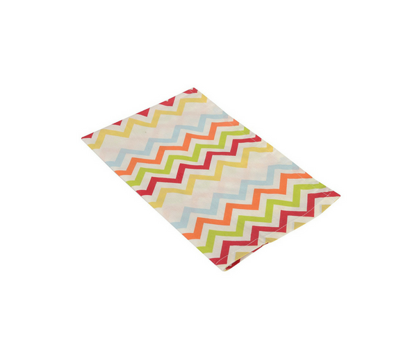 Cotton Zig Zag Print Kitchen Cloth - Set of 2 1 BHK Interiors