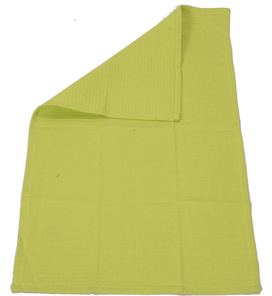 Cotton 2 Piece Dishcloth Set in Green & Grey 1 BHK Interiors