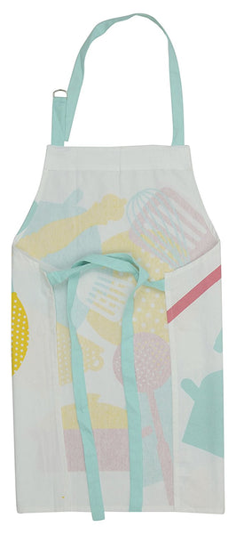 Cotton "Kitchen Things" Apron 1 BHK Interiors