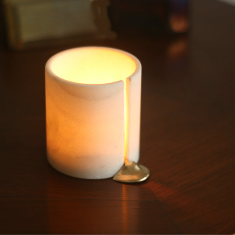 "Melting Wax" Tealight Candle Holder 1 BHK Interiors