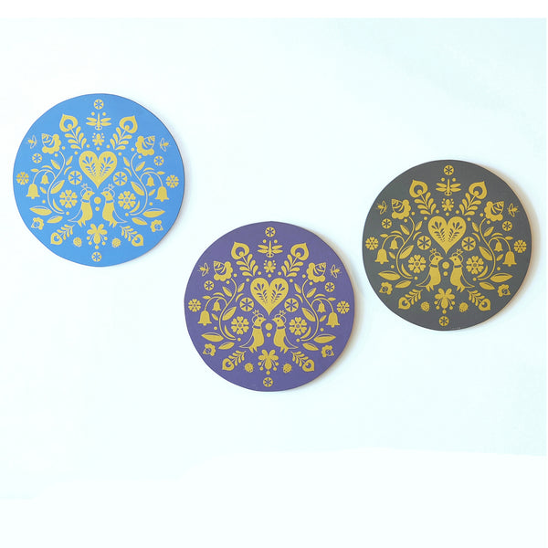 1 BHK x Studio Kohl Summertime Wall Hanging - Choose from 4 Colours 1 BHK Interiors