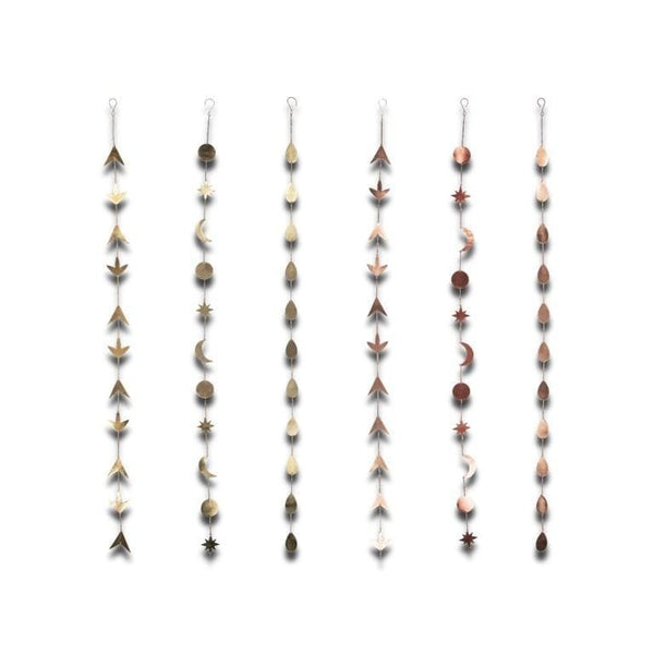 Antique Look Decorative Metal Danglers for Curtain / Wind Chimes / Wall Mobile / Toran 1 BHK Interiors