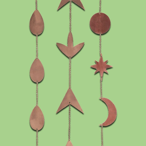 Antique Look Decorative Metal Danglers for Curtain / Wind Chimes / Wall Mobile / Toran 1 BHK Interiors