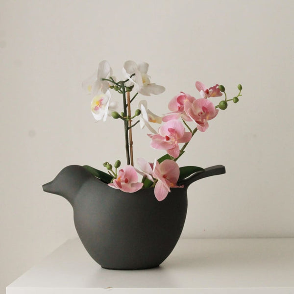 Peace & Dove Metal Table Top Planter in 2 Colours - Planter