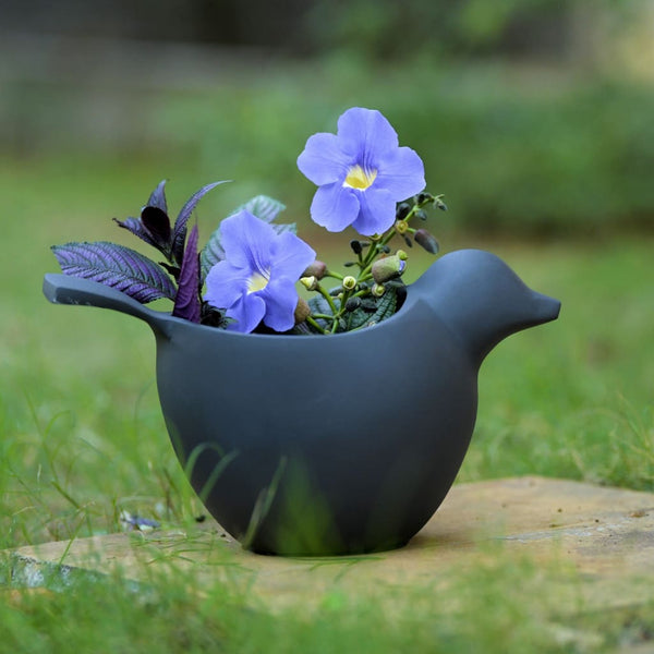 Peace & Dove Metal Table Top Planter in 2 Colours - Planter